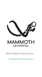 Mobile Screenshot of mammothmapping.com